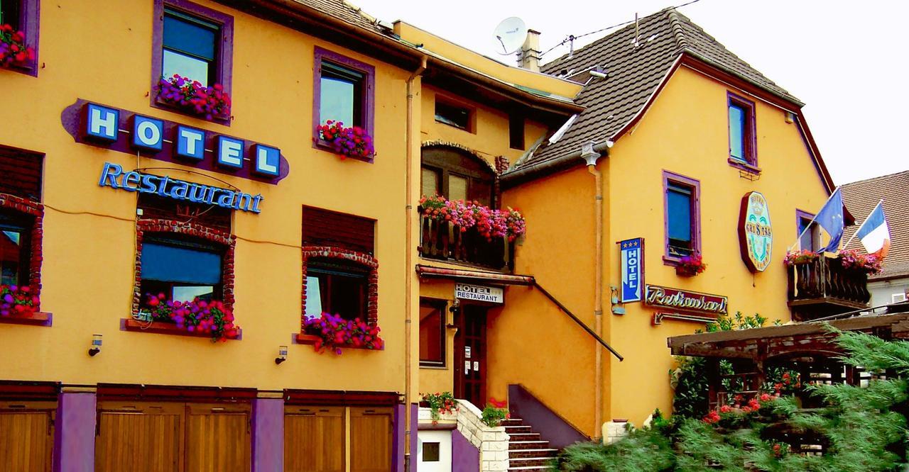 Hotel Restaurant Cristal Wintzenheim Exterior photo